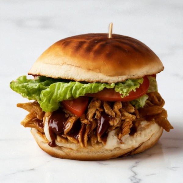 Burger BBQ Pulled Chicken 