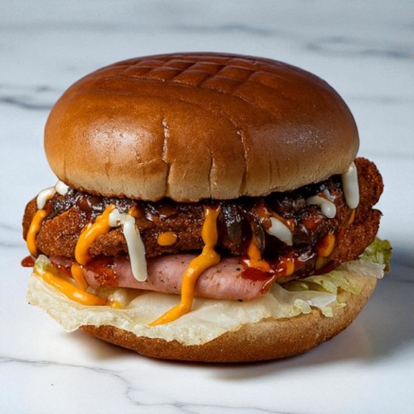 Burger Crispy Caramel
