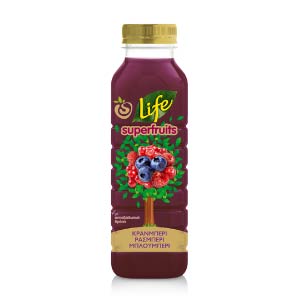 Life Cranberry, Raspberry & Blueberry 400ml