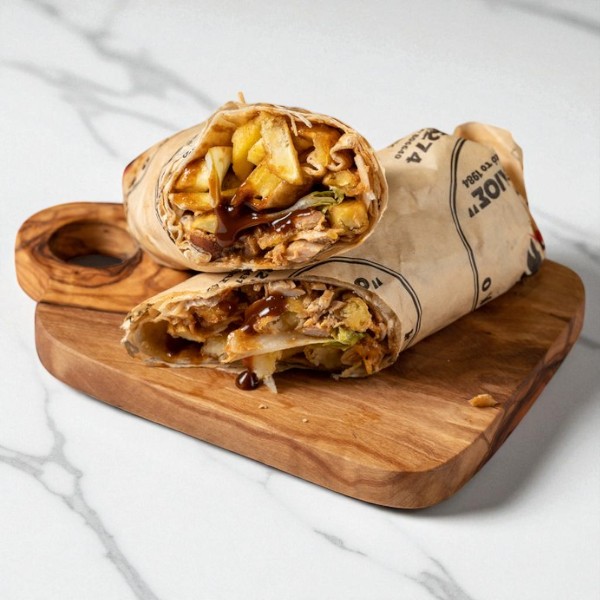 Τορτίγια BBQ Pulled Chicken 