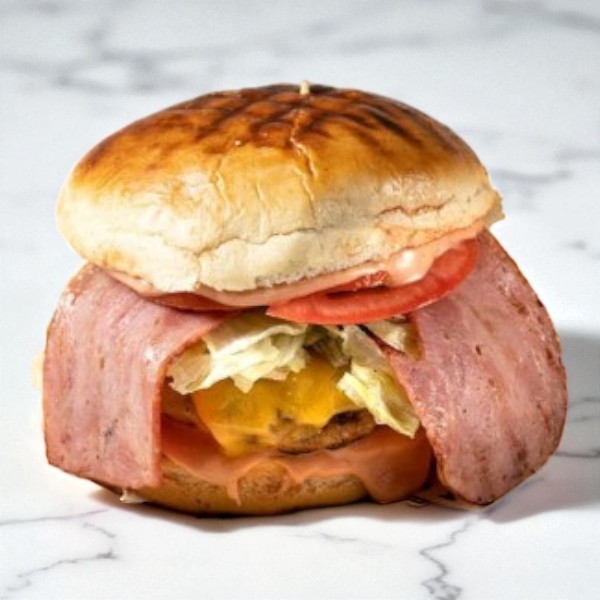 Burger Φιλέτο με Mπέϊκον