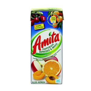 Χυμός Amita Ανάμεικτος 250ml